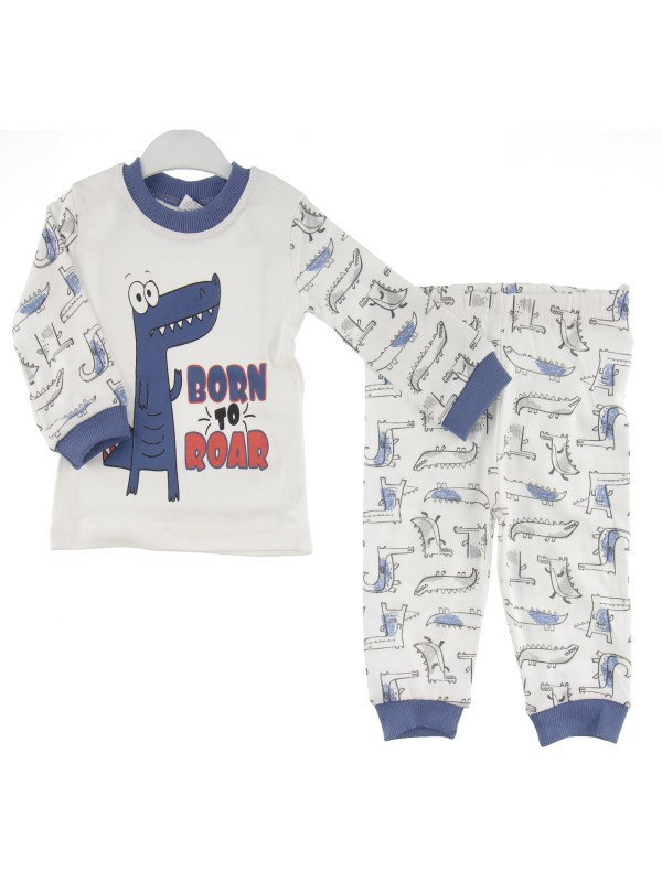 Erkek Bebek Timsah Pijama Takımı