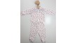 Kız Bebek Kalp Desenli Pijama Takımı